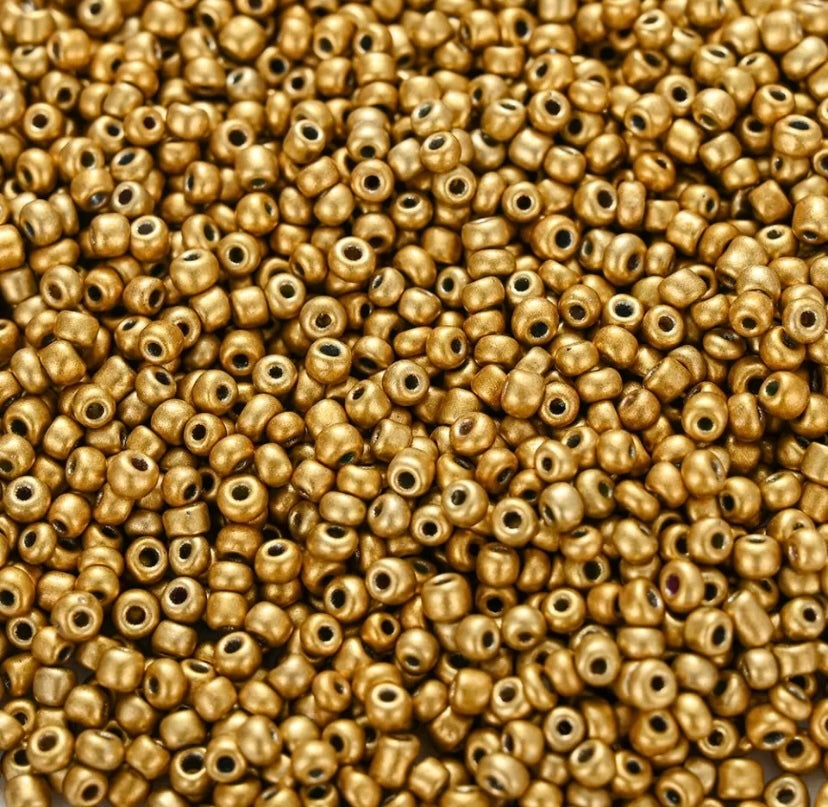 500 guldperler i glas