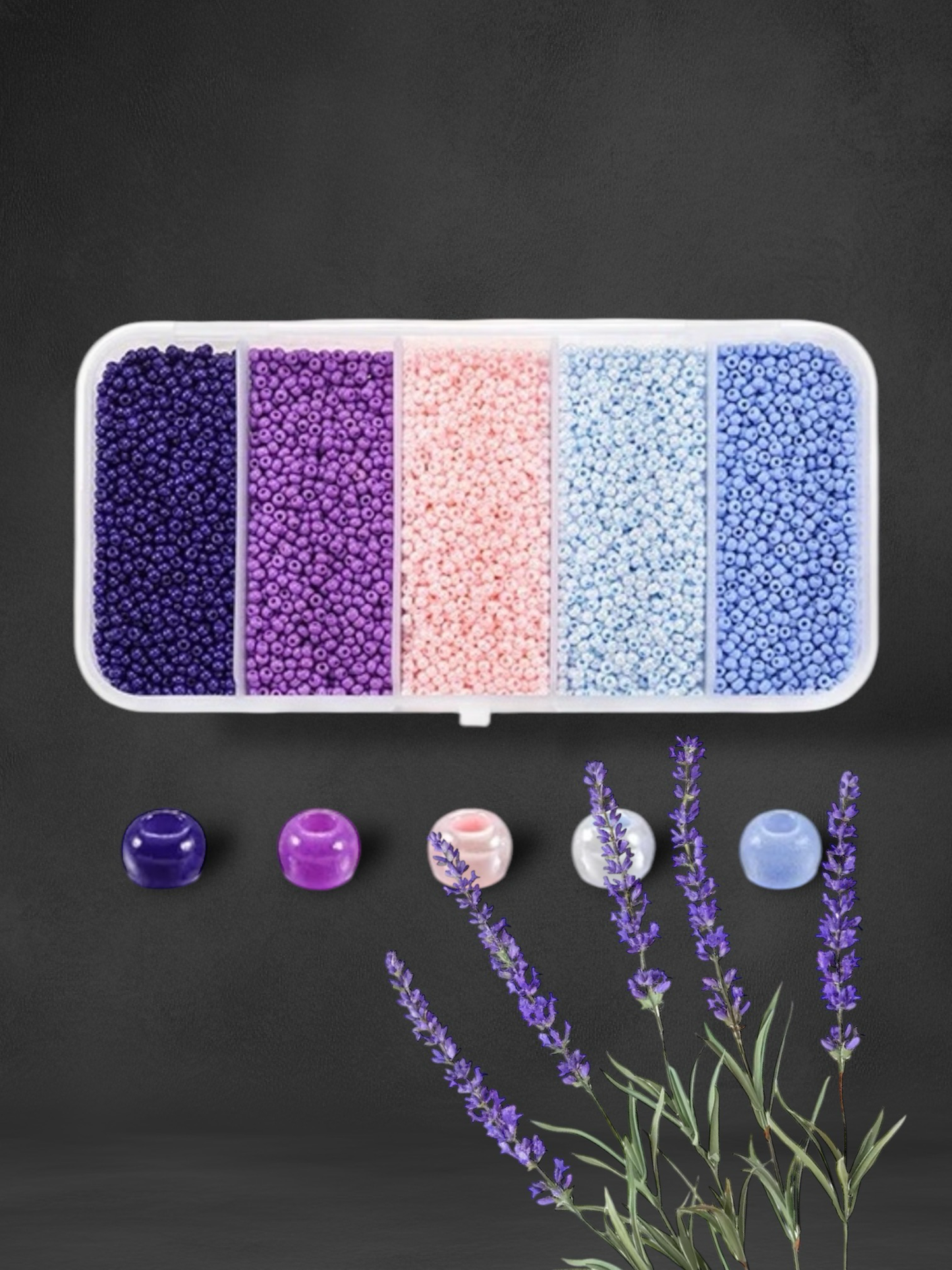 Lavendel i vinden