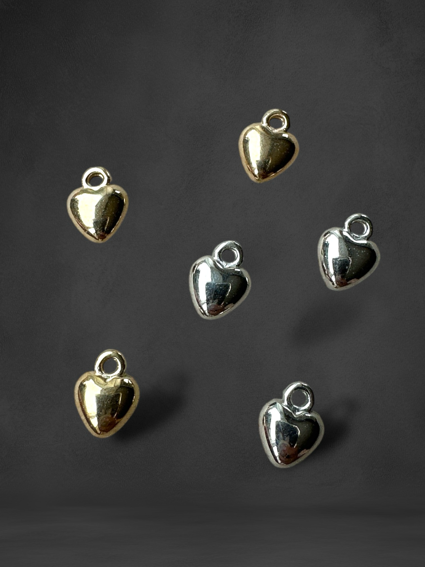 Små hjerter med øje