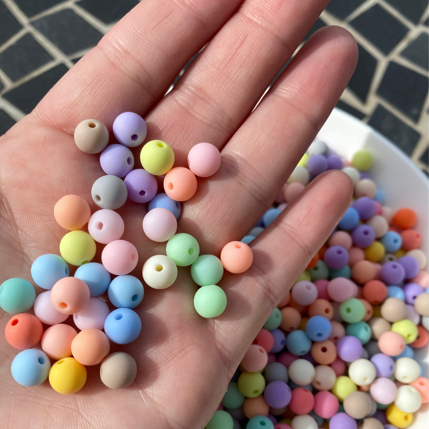 Store Perlemix Mat