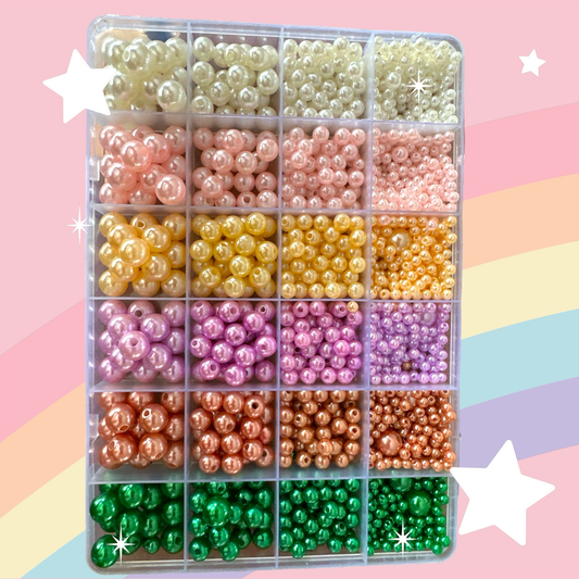 Smukke glansperler