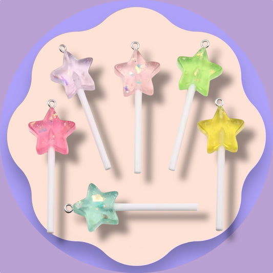 Slikkepind med stjerne